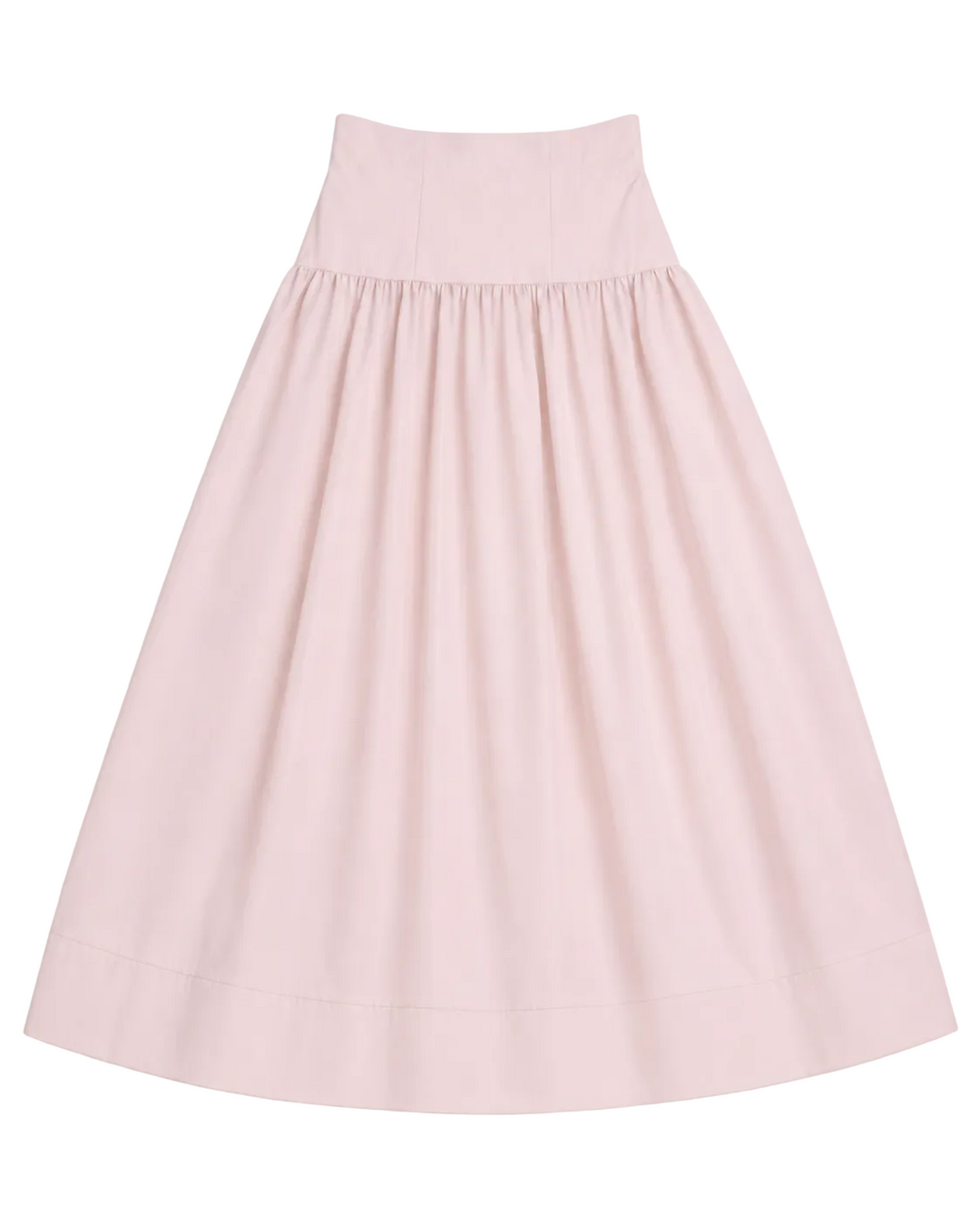 skirt taffeta yoke - champagne