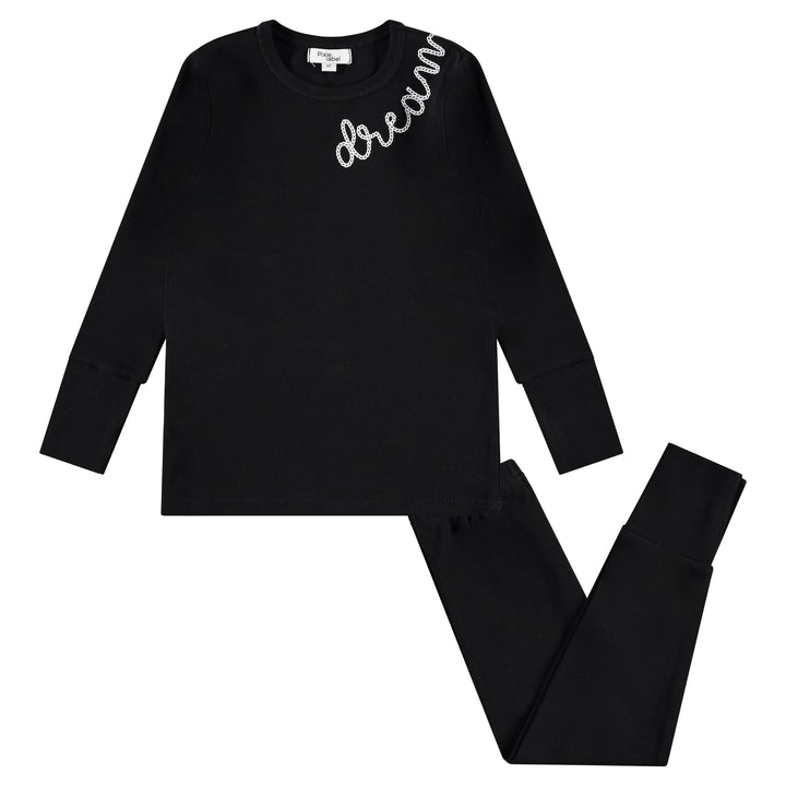 pajamas dreamer - black