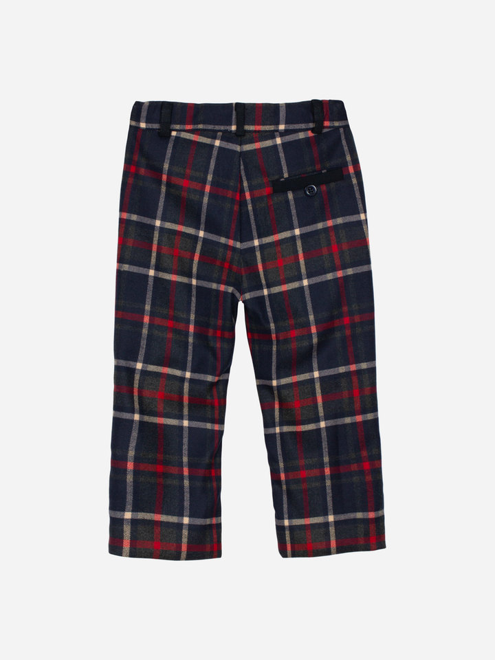 pants woven plaid - balmoral tartn-z0133