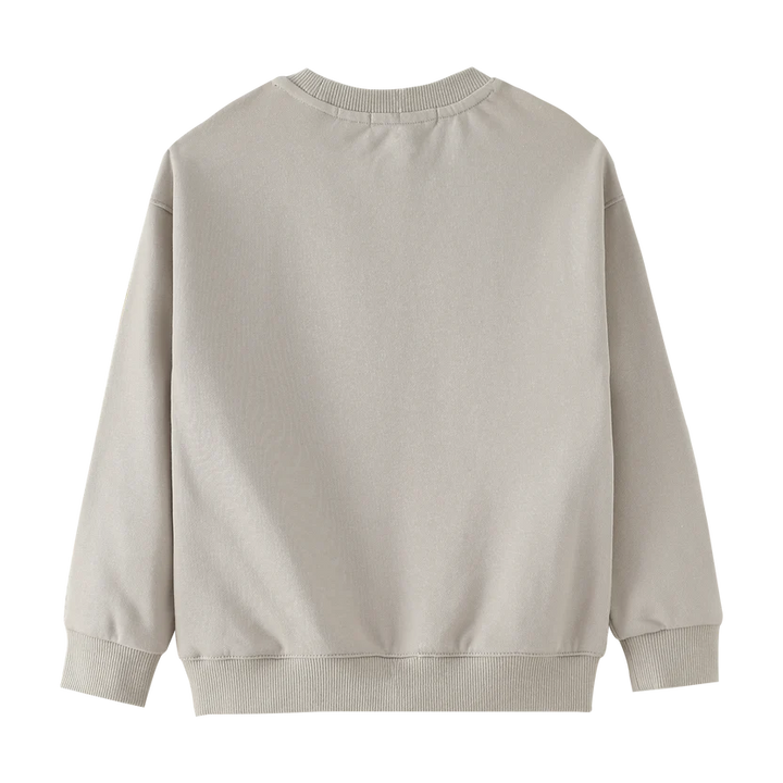 top l/s coffee shop sweatshirt - stone