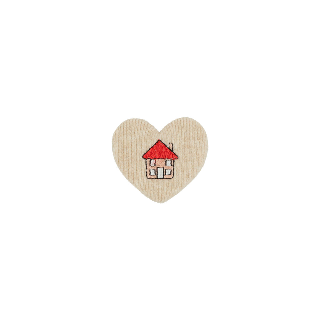 clip maison heart - oat