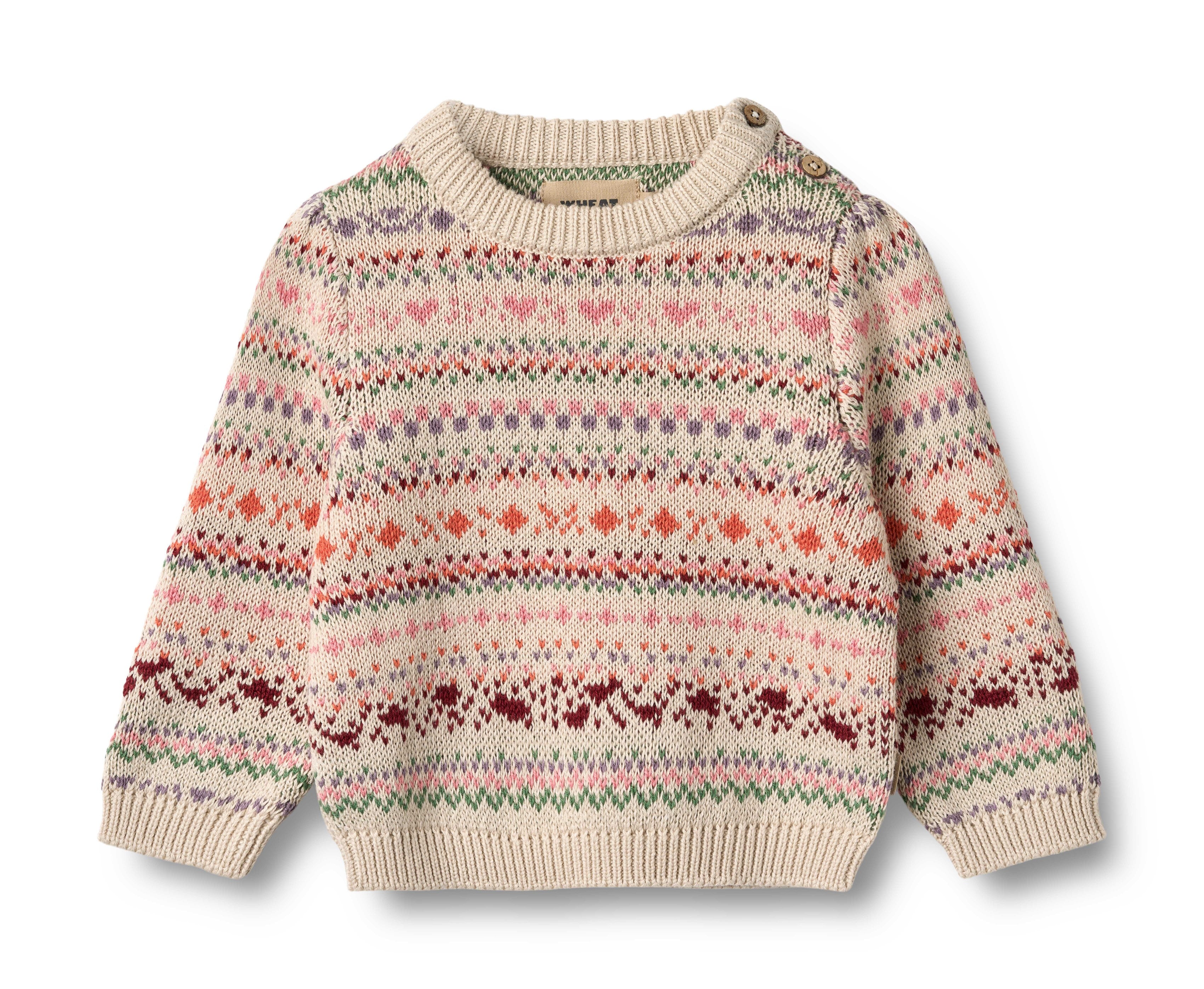 希少 美品 TOGA Animal Jaquard Knit Pullover top l/s jacquard pullover sweater - multi – Lily and Todd