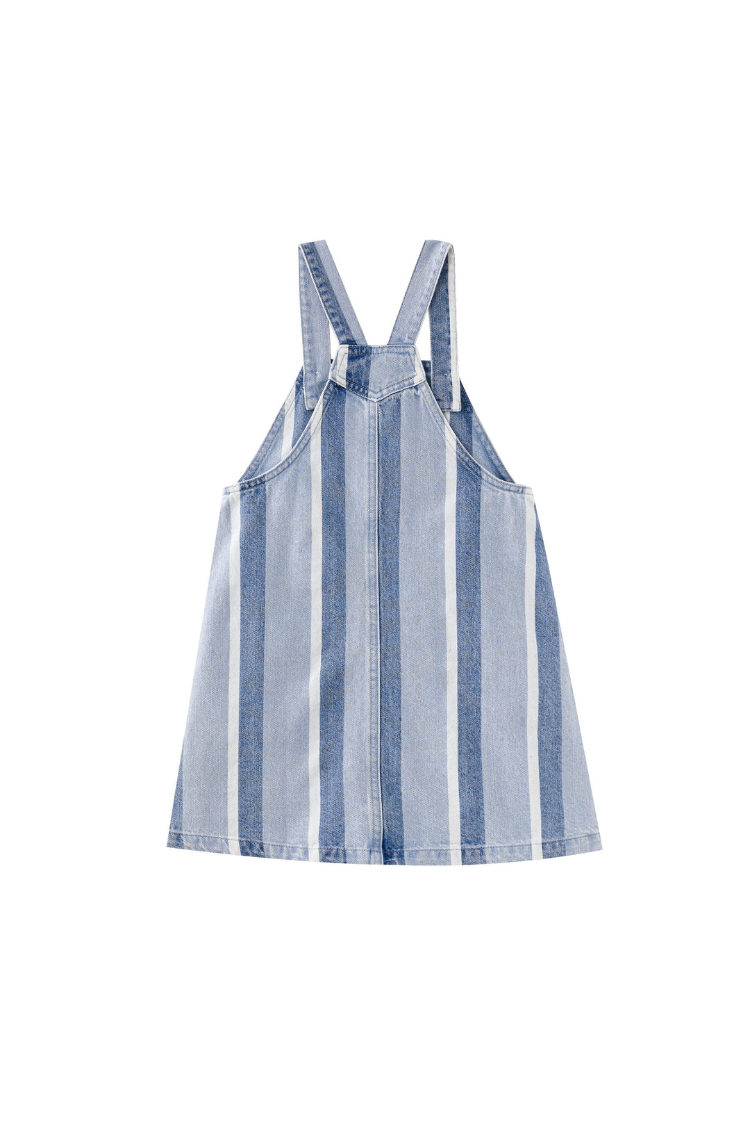 denim striped jumper - denim striped