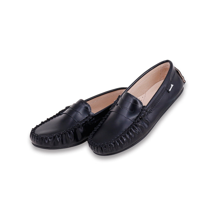 shoes classic penny loafer - black