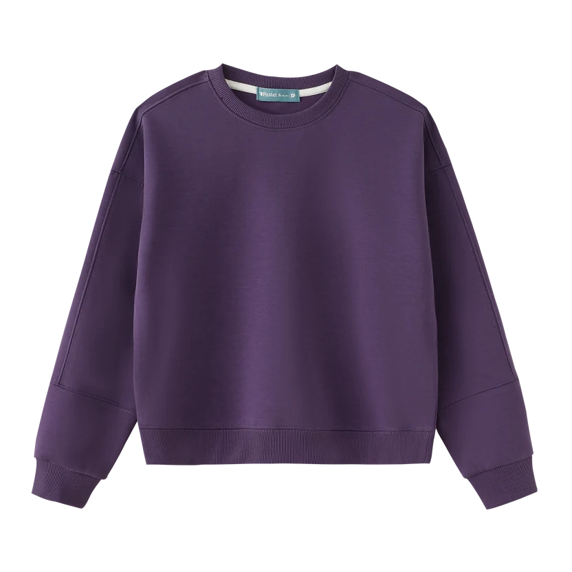 top l/s classic sweatshirt - purple
