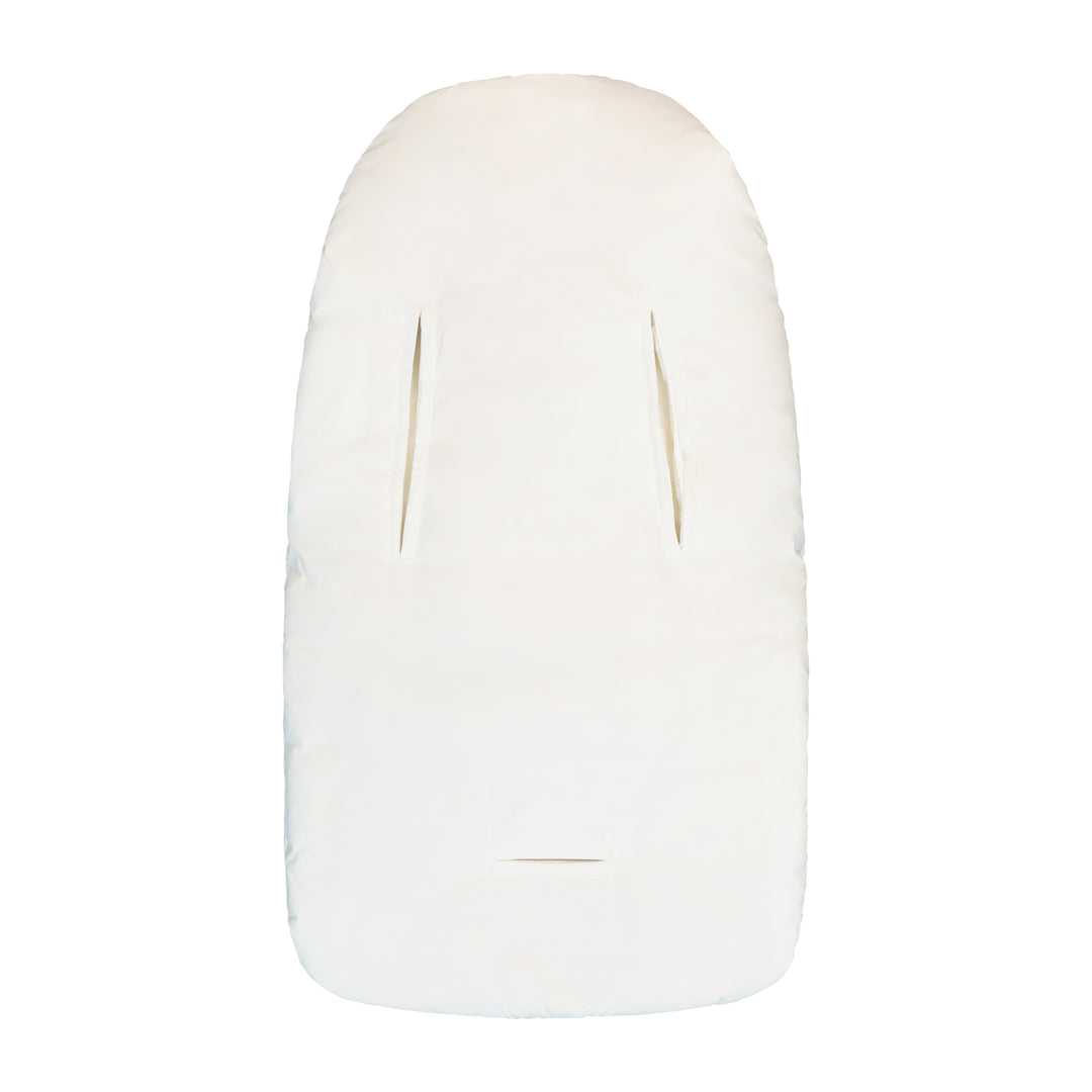 bunting fur interior side wrap - winter white