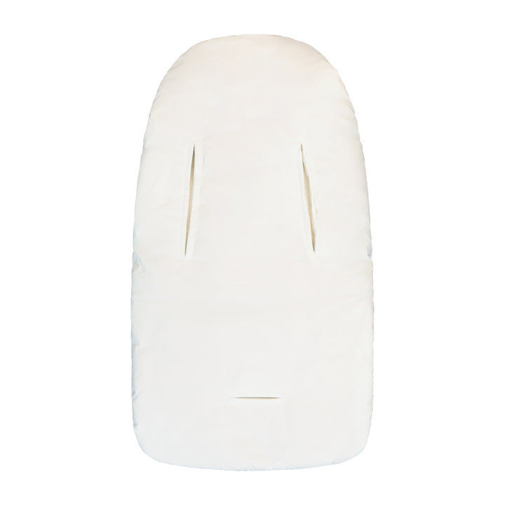 bunting fur interior side wrap - winter white