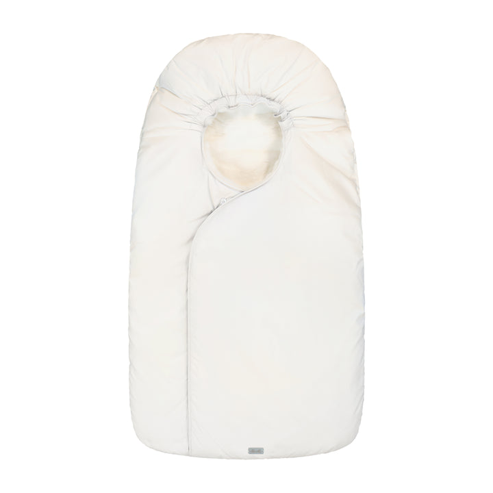 bunting fur interior side wrap - winter white