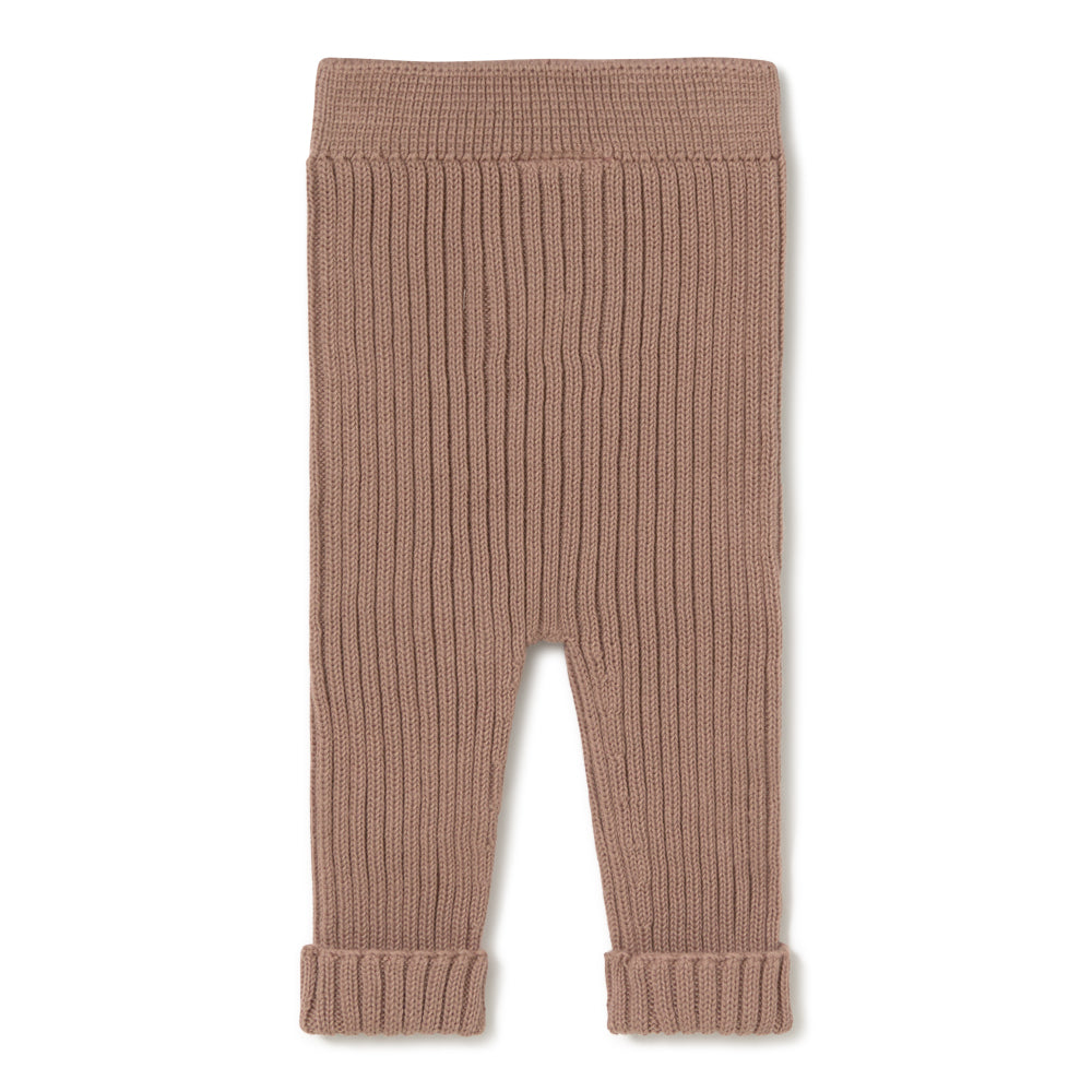 set knit knit cardigan and leggings with bonnet and socks - bloom