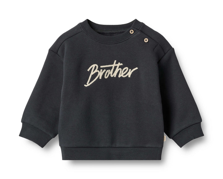 top l/s brother sweatshirt - navy