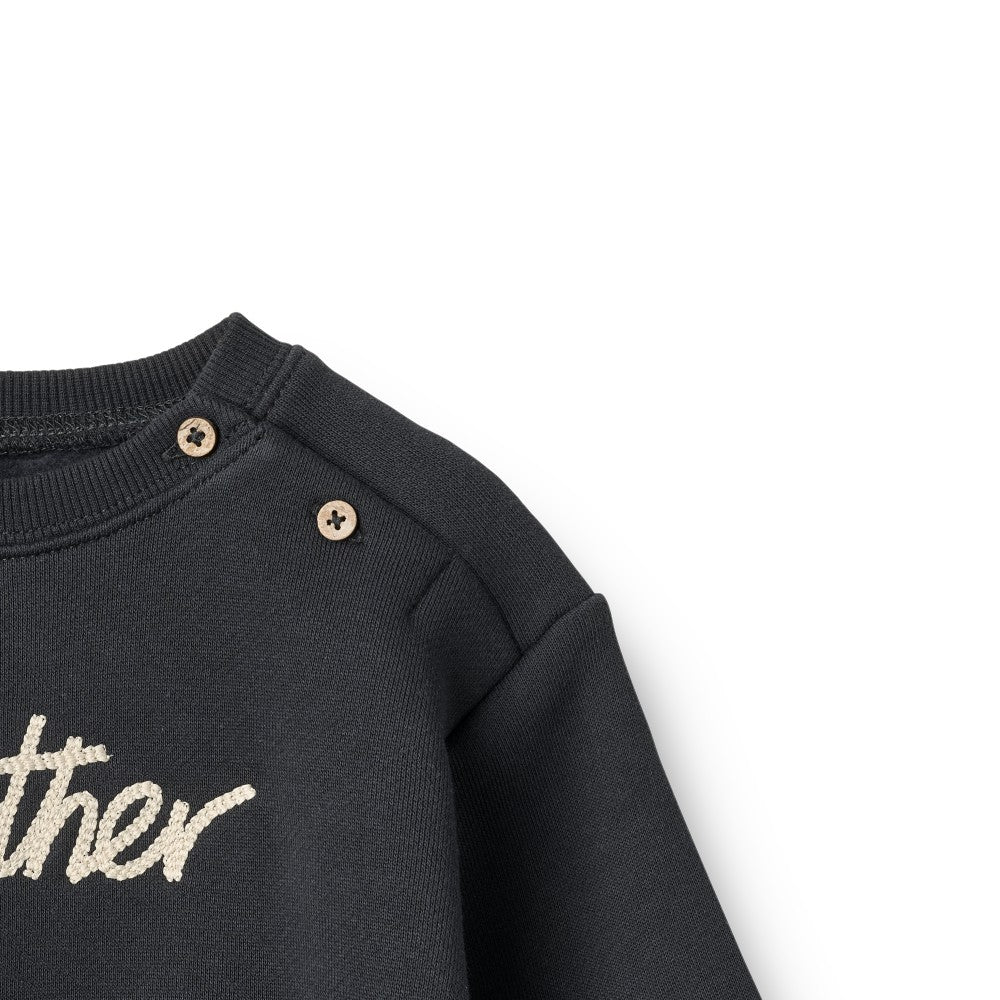top l/s brother sweatshirt - navy