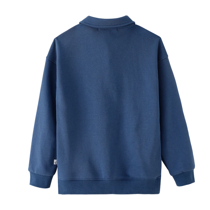 polo l/s sail boat icon - blue