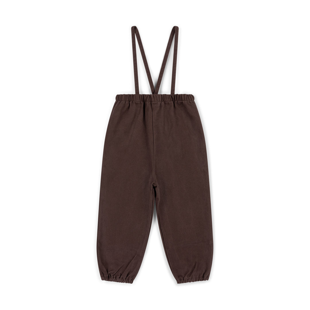 one piece off duty overalls - berry denim