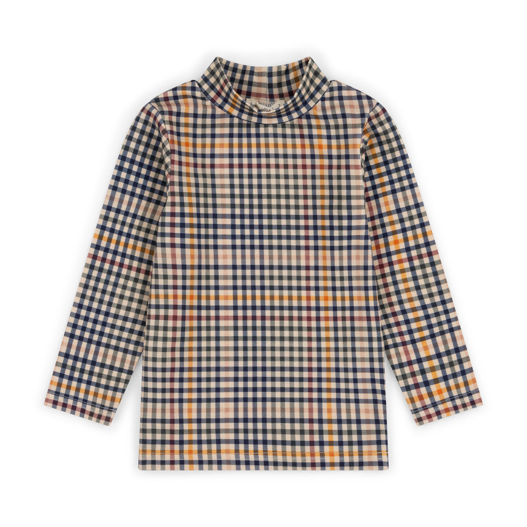 top l/s mon amour mockneck - navy