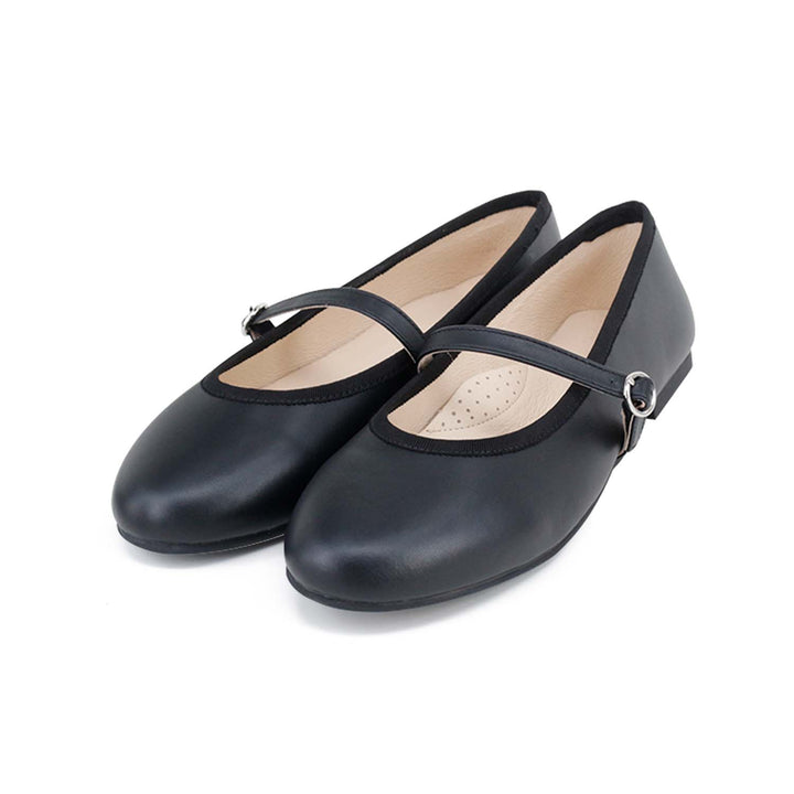 shoes anais mary janes - black leather