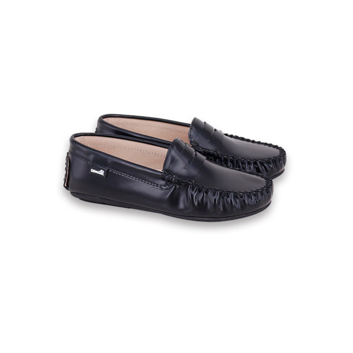 shoes classic penny loafer - black