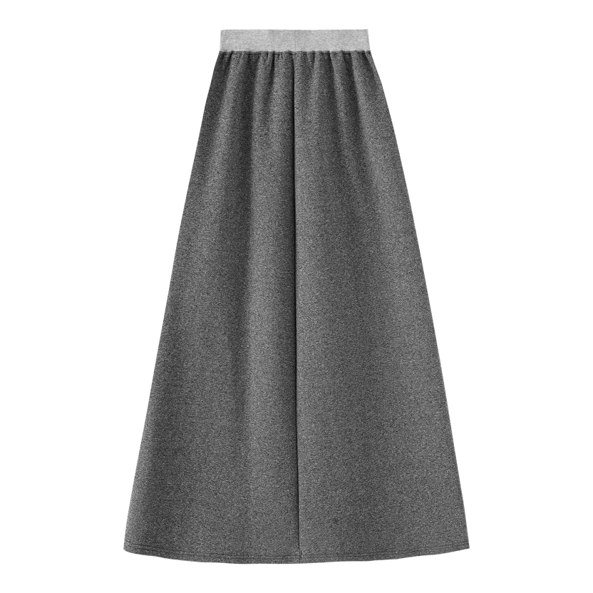 skirt maxi - grey