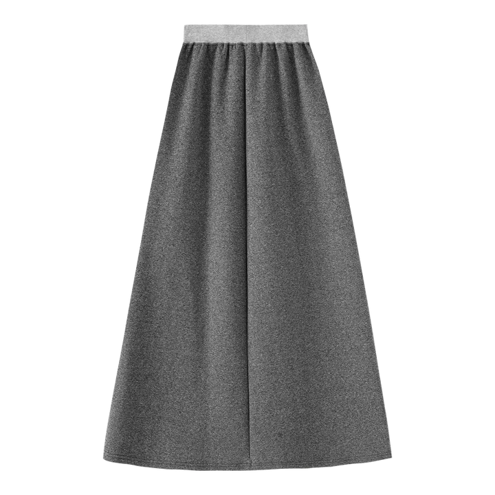 skirt maxi - grey