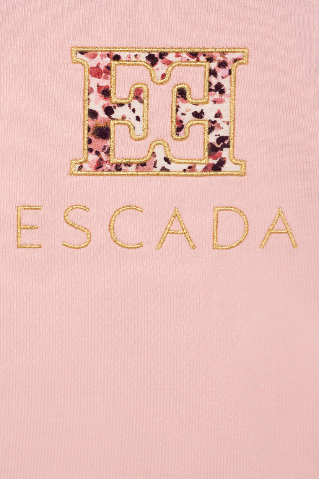 top l/s design logo sweatshirt - peach skin-822