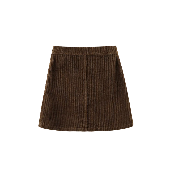 skirt corduroy - brown