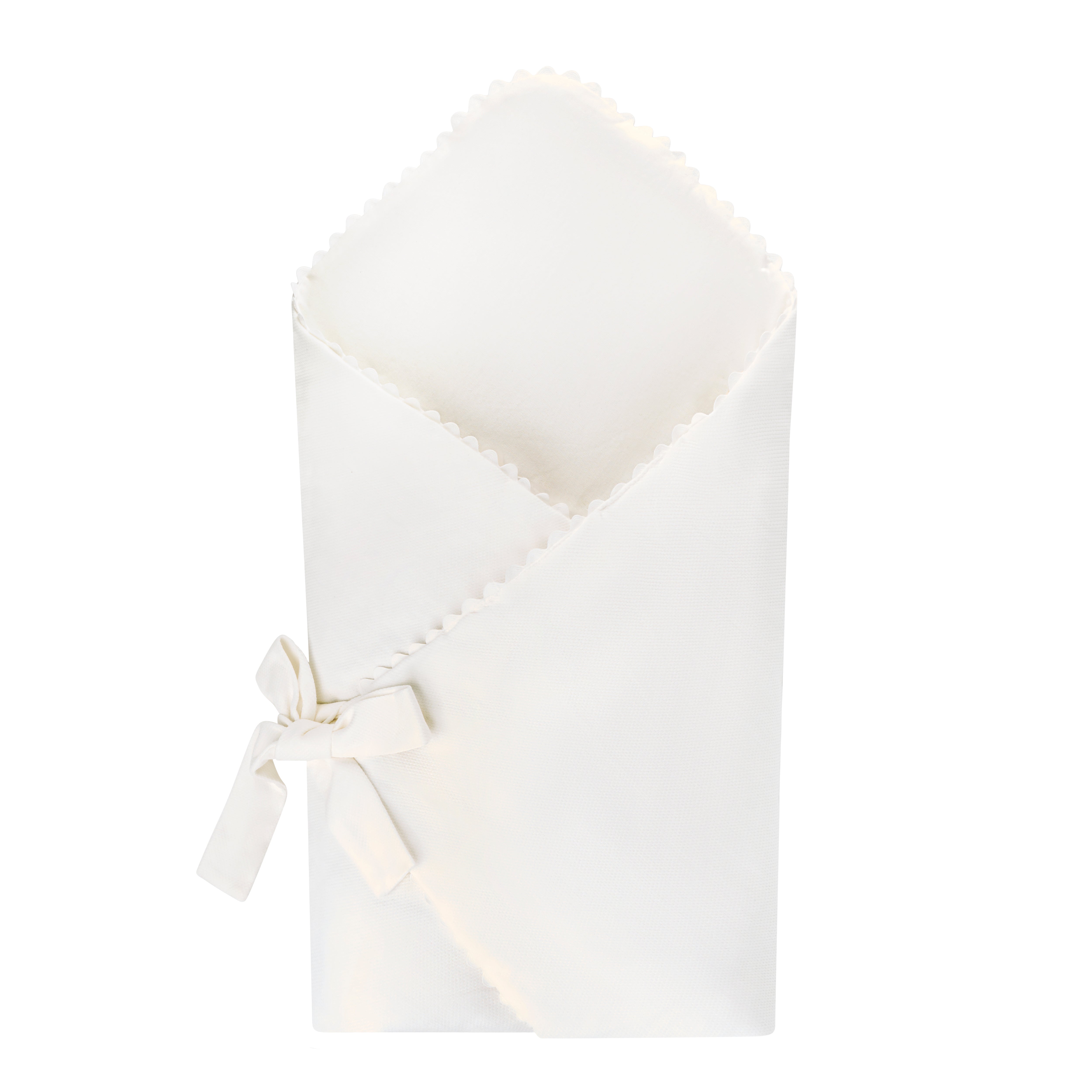 ※ココナミ※ 【Spick &Span】 bunting lace pique wrap poya blanket - white – Lily and Todd