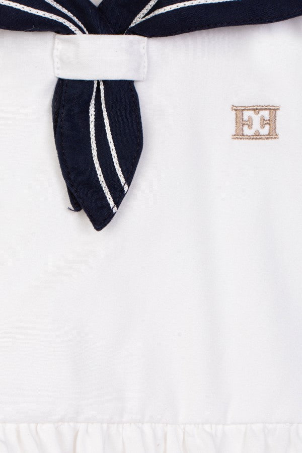 dress s/s sailor style - navy-776