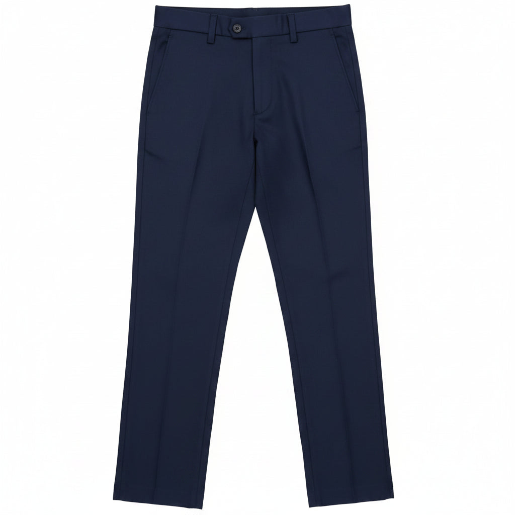 pants stretch husky fit - navy