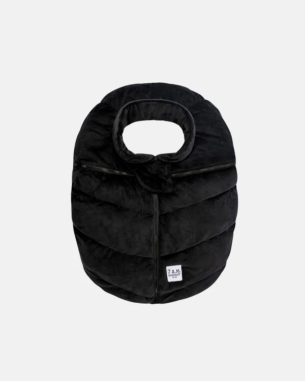 car seat cocon - black velour