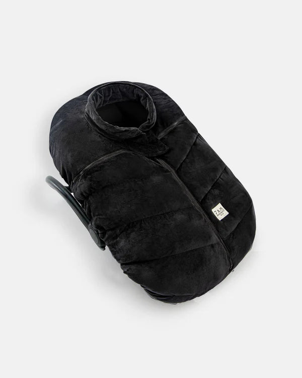 car seat cocon - black velour