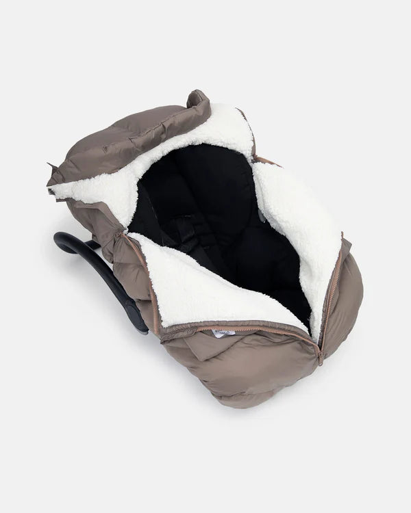 car seat cocoon plush lining - pine