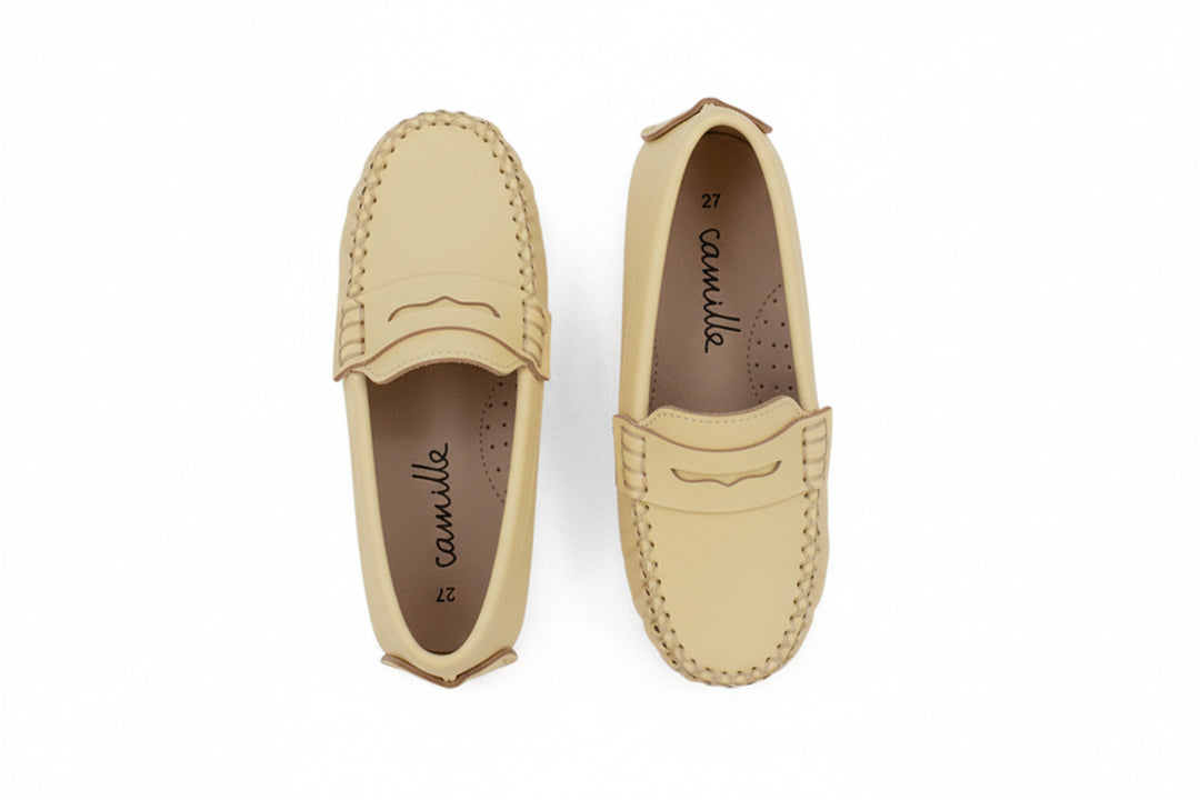 shoes stella loafer - light yellow