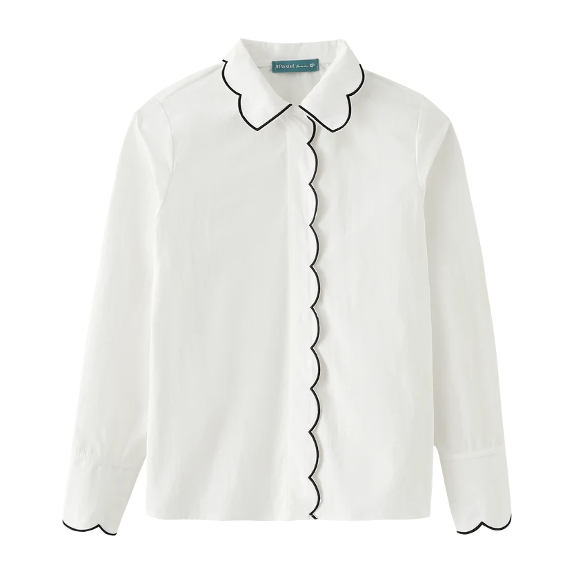 shirt l/s classic - black