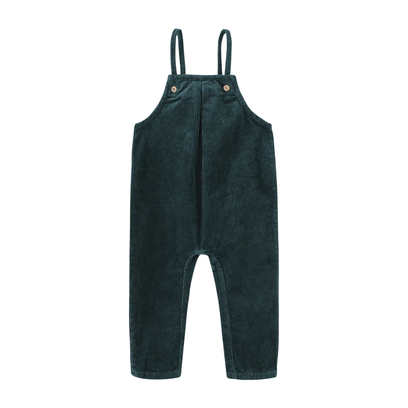 one piece thin strap overall - teal