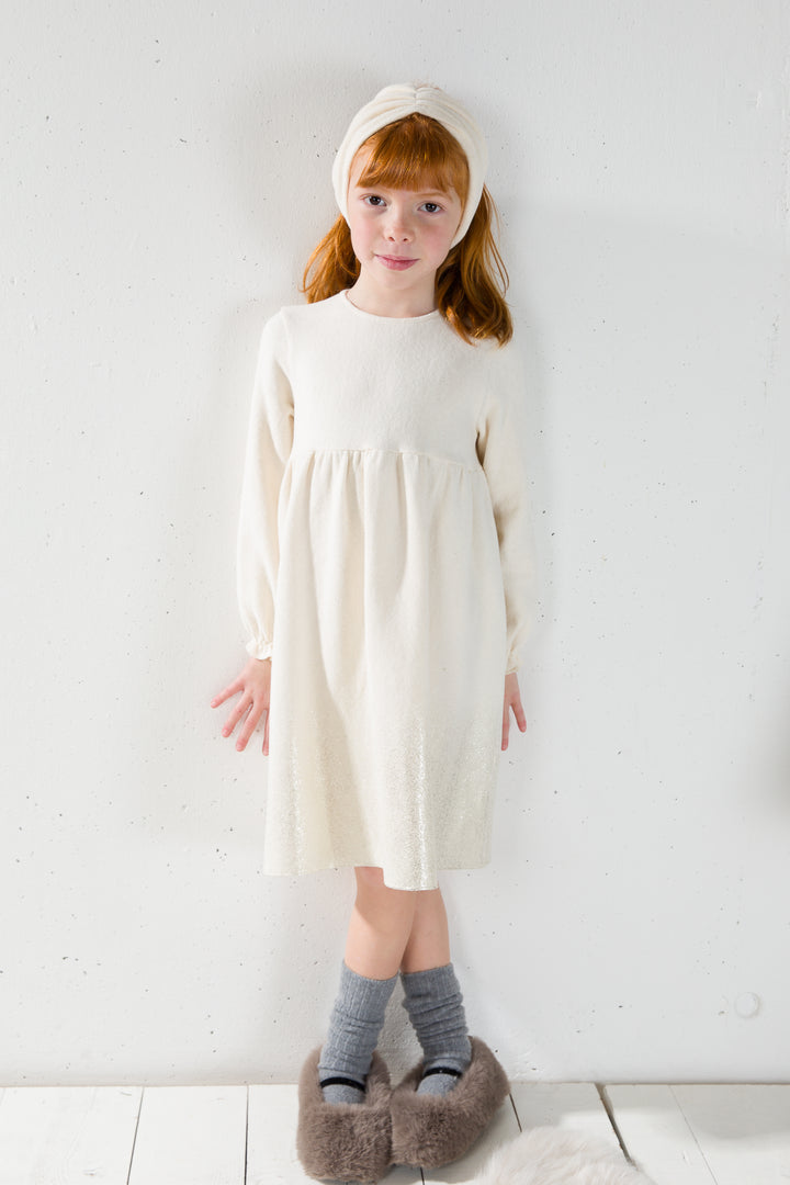 dress high waisted metallic - panna-230