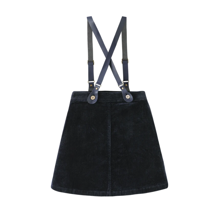 skirt suspender - navy