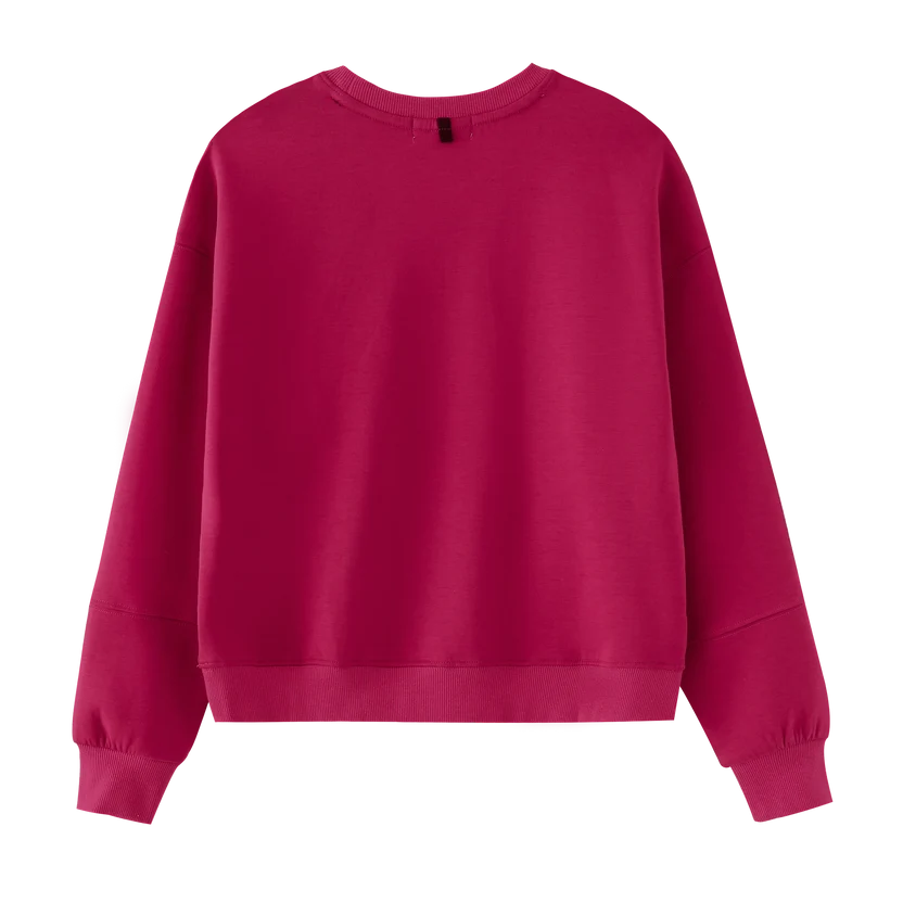 top l/s classic sweatshirt - magenta