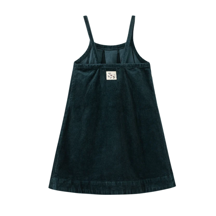 dress corduroy jumper - teal