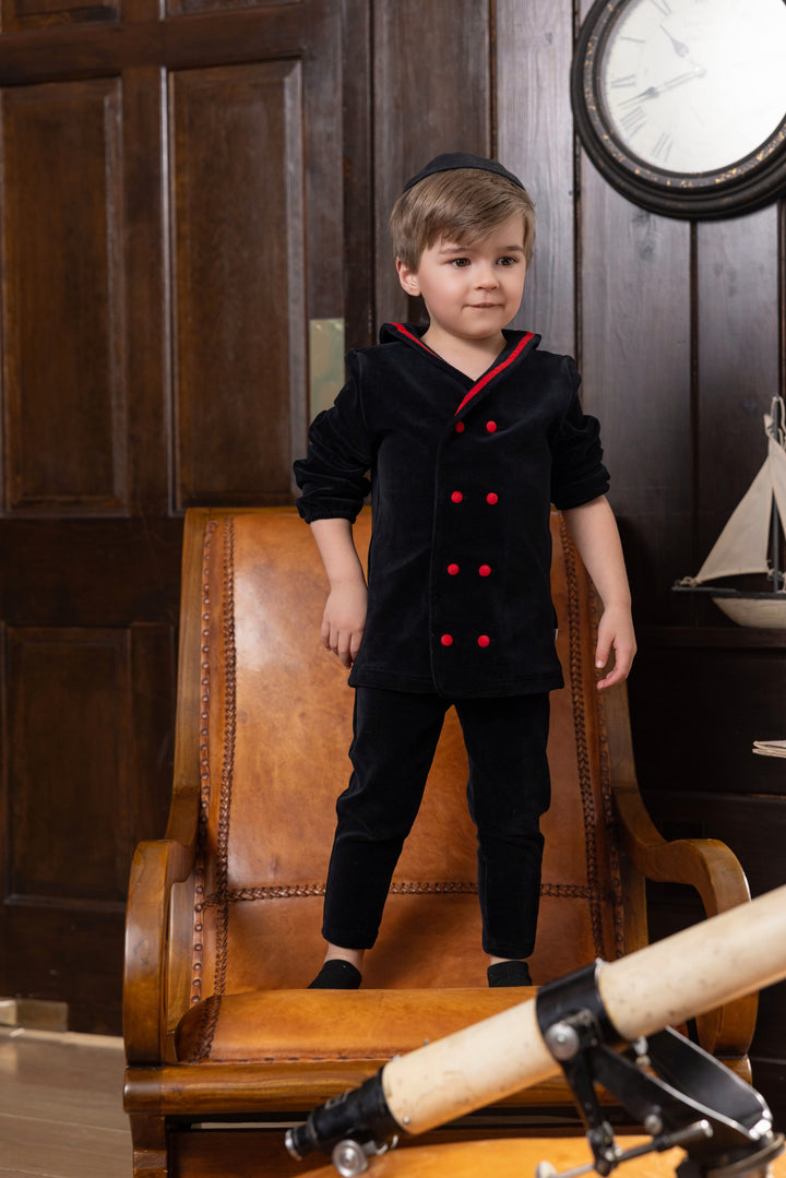 set outfit captain cozy - blue