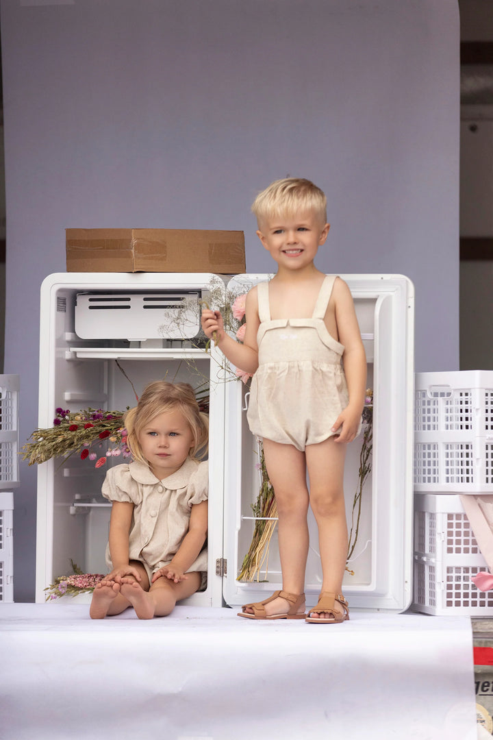 one piece pinafore - oatmeal-150