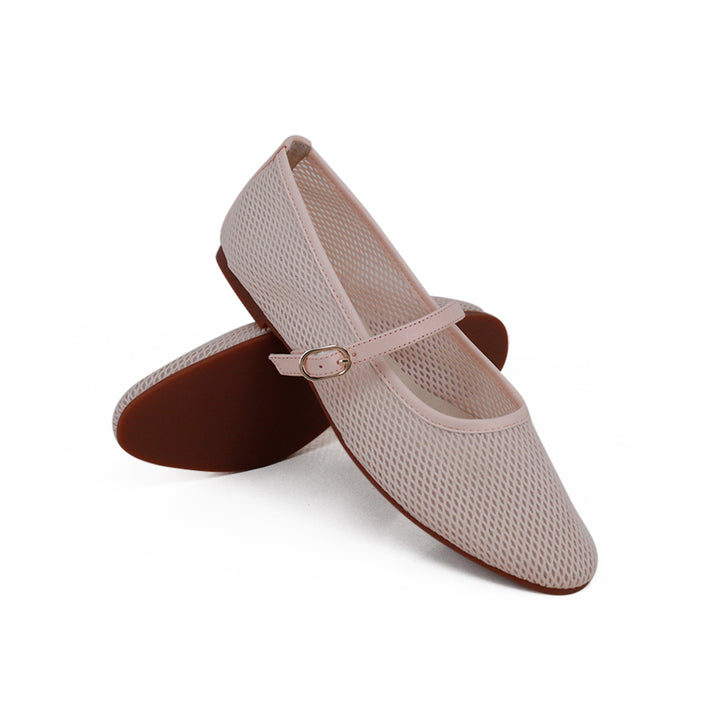 shoes mesh mary janes - pink