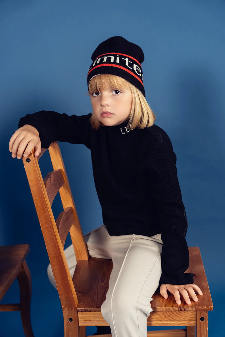 beanie limited -  black/fire