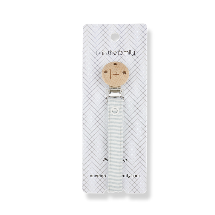 pacifier clip striped - nuvola