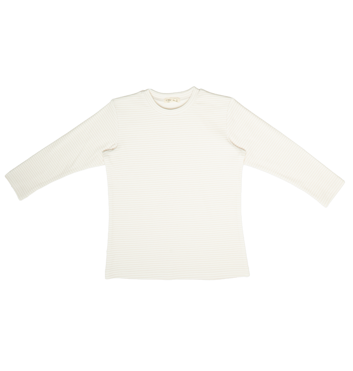 shell stripe ribbed - natural