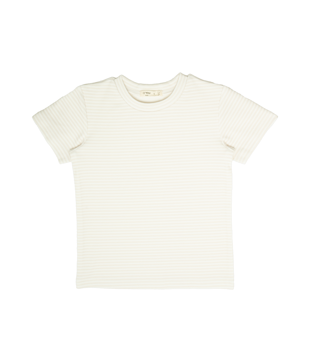 shell stripe ribbed - natural