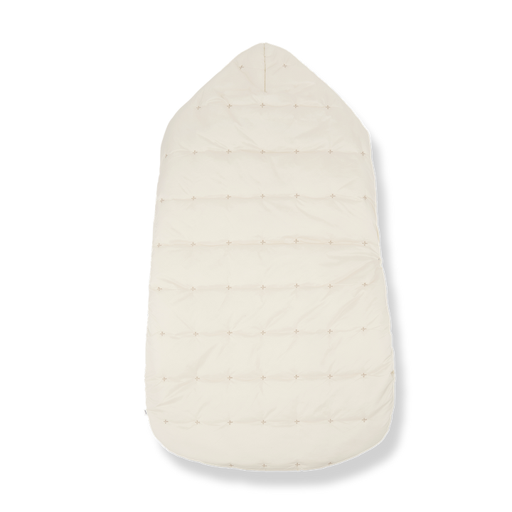 bunting padded x print - ecru