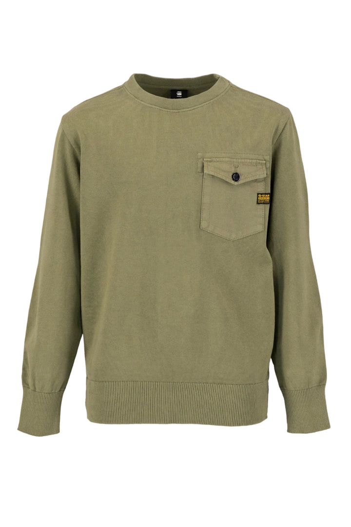 top l/s oversized pocket sweatshirt - leaf clover-4