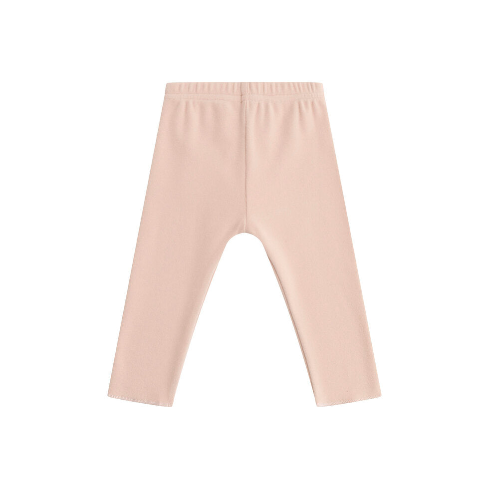 set knit fleece wrap top and pants with bonnet and booties - pink