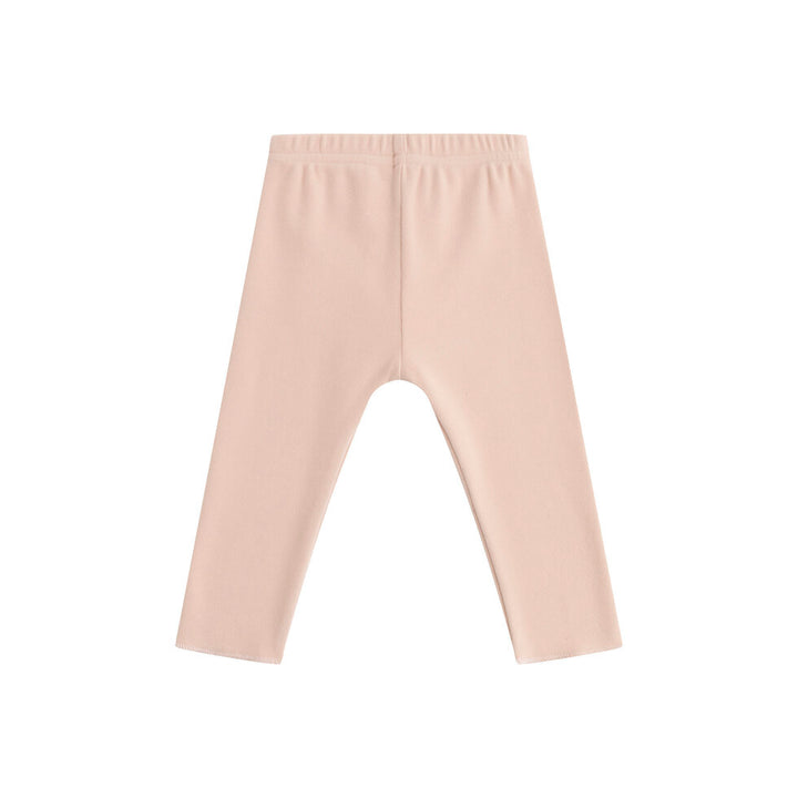 set knit fleece wrap top and pants with bonnet and booties - pink