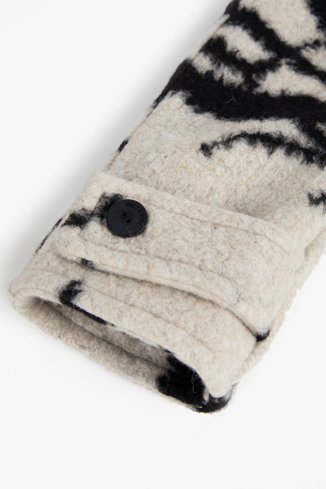 coat tinte button up oversized with collar - tinte