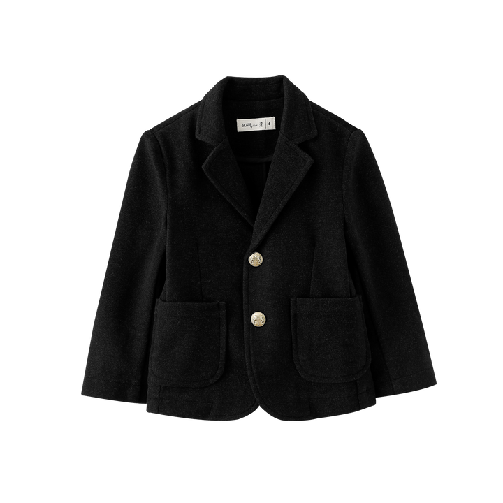 blazer wool - black